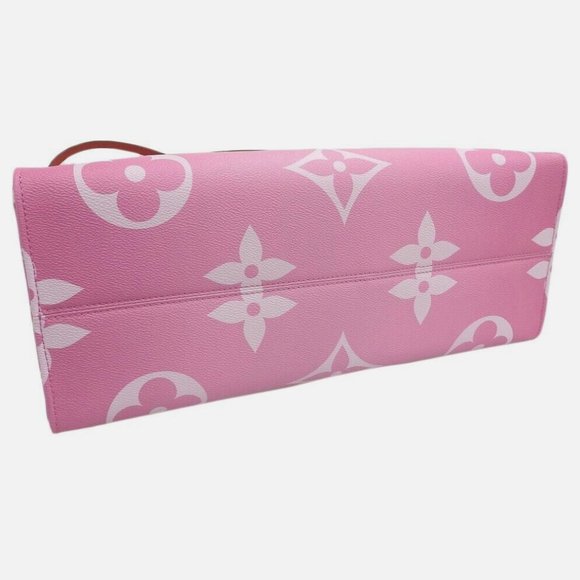 Auc Louis Vuitton Monogram Giant Escale OnTheGo GM 2WAY Bag Rouge SD0290 - Picture 9 of 15